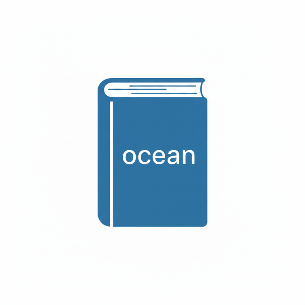 Ocean Book Icon